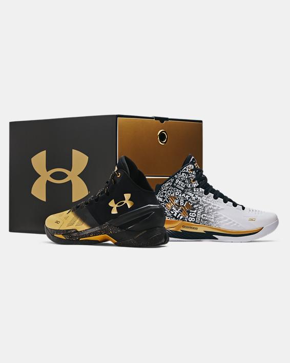 Unisex Curry 1 + Curry 2 Retro 'Back-to-Back MVP' Pack Basketball ...